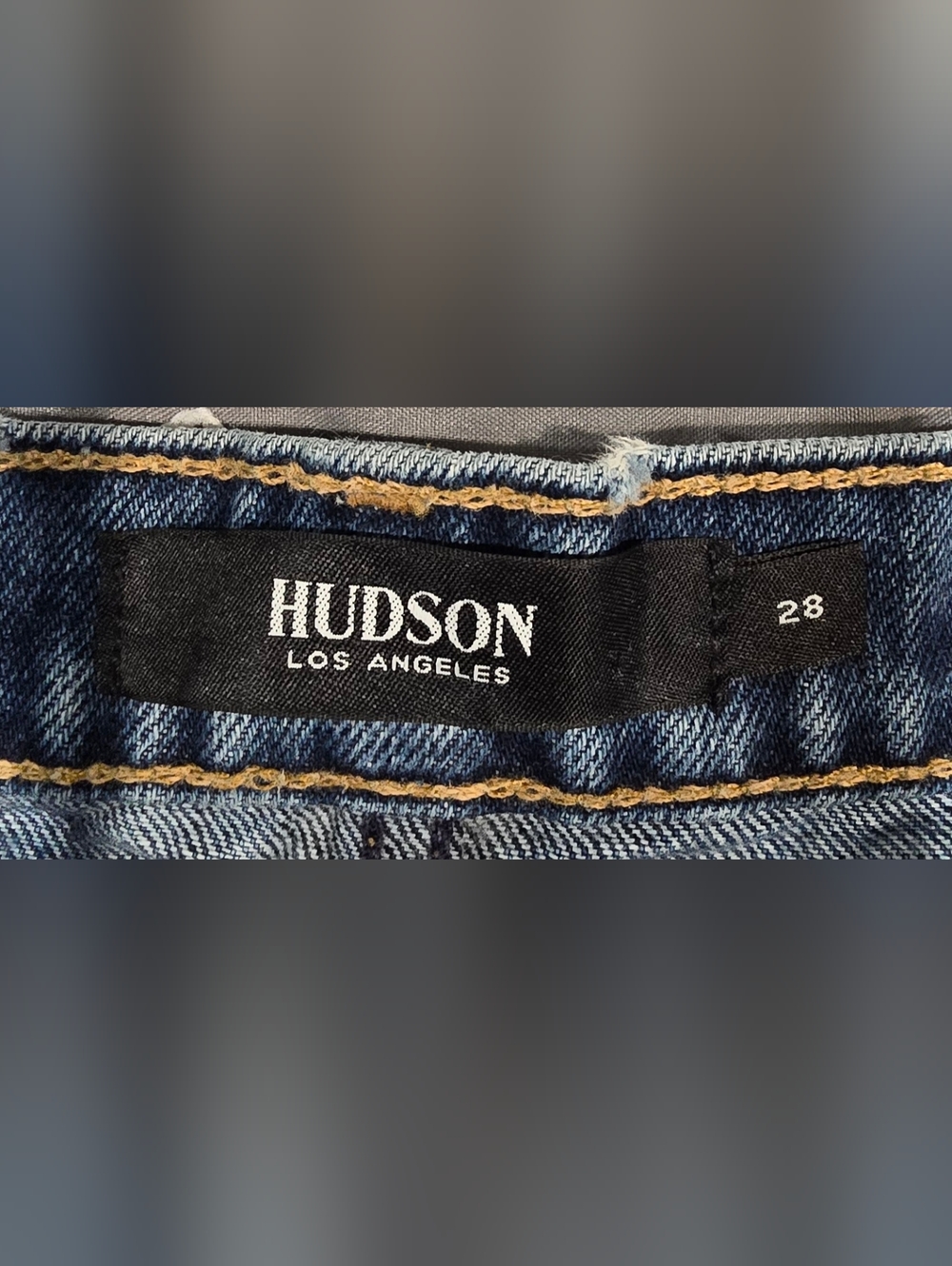 Hudson Cara Classic Denim Shorts Size 28 - Picture 6 of 9